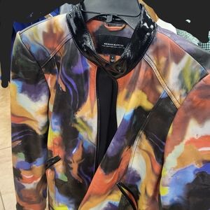 Neiman Marcus Vibrant Abstract Men's Jacket